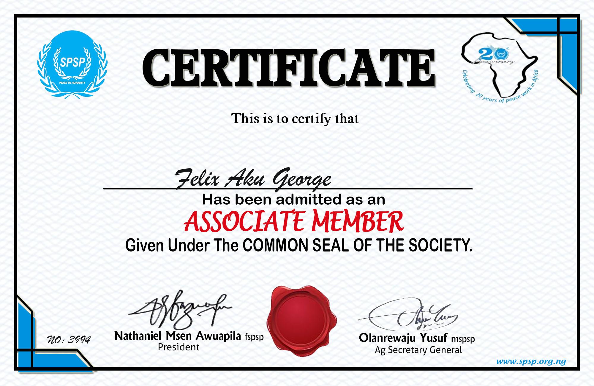 Certificate Image