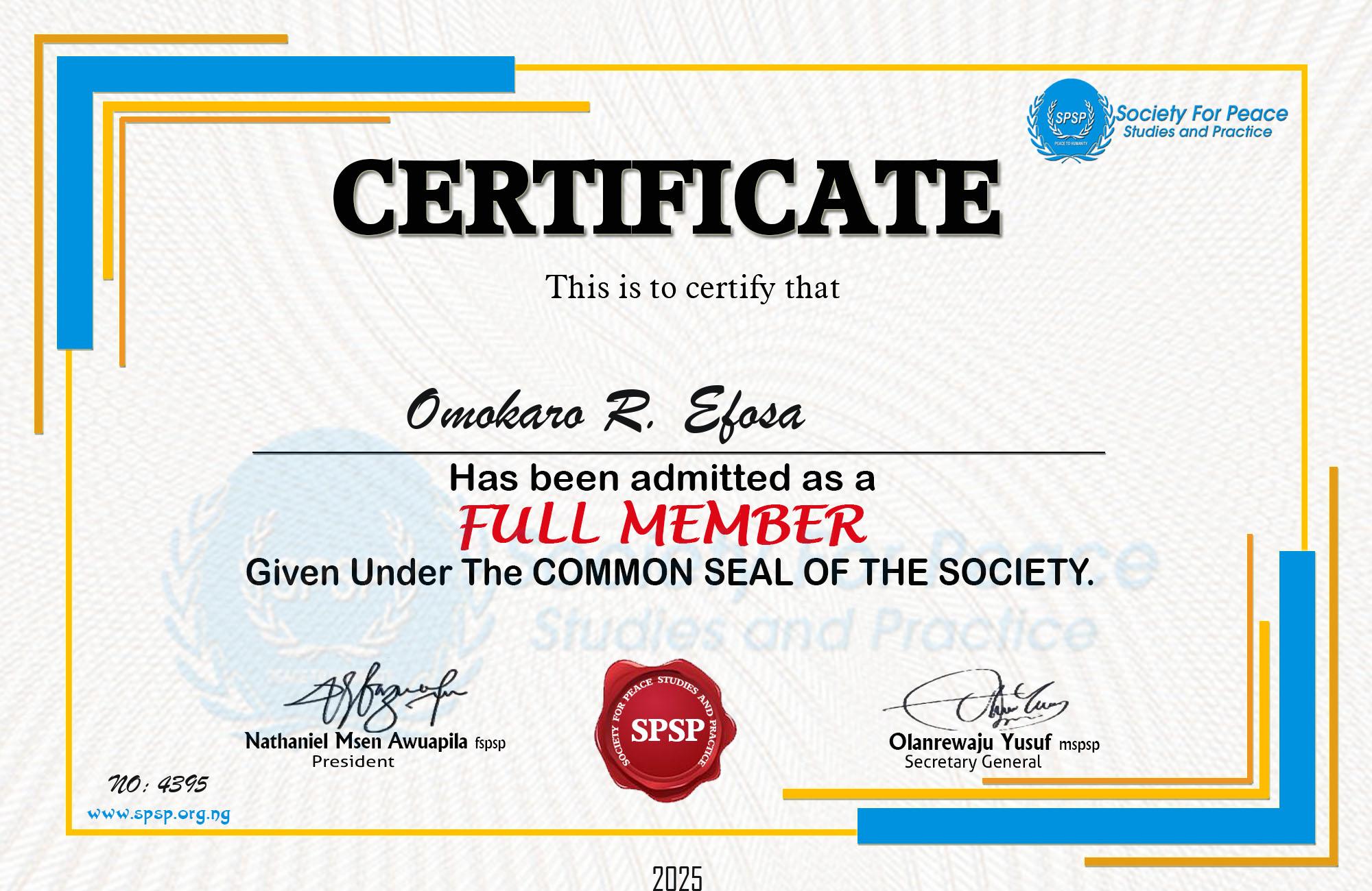 Certificate Image