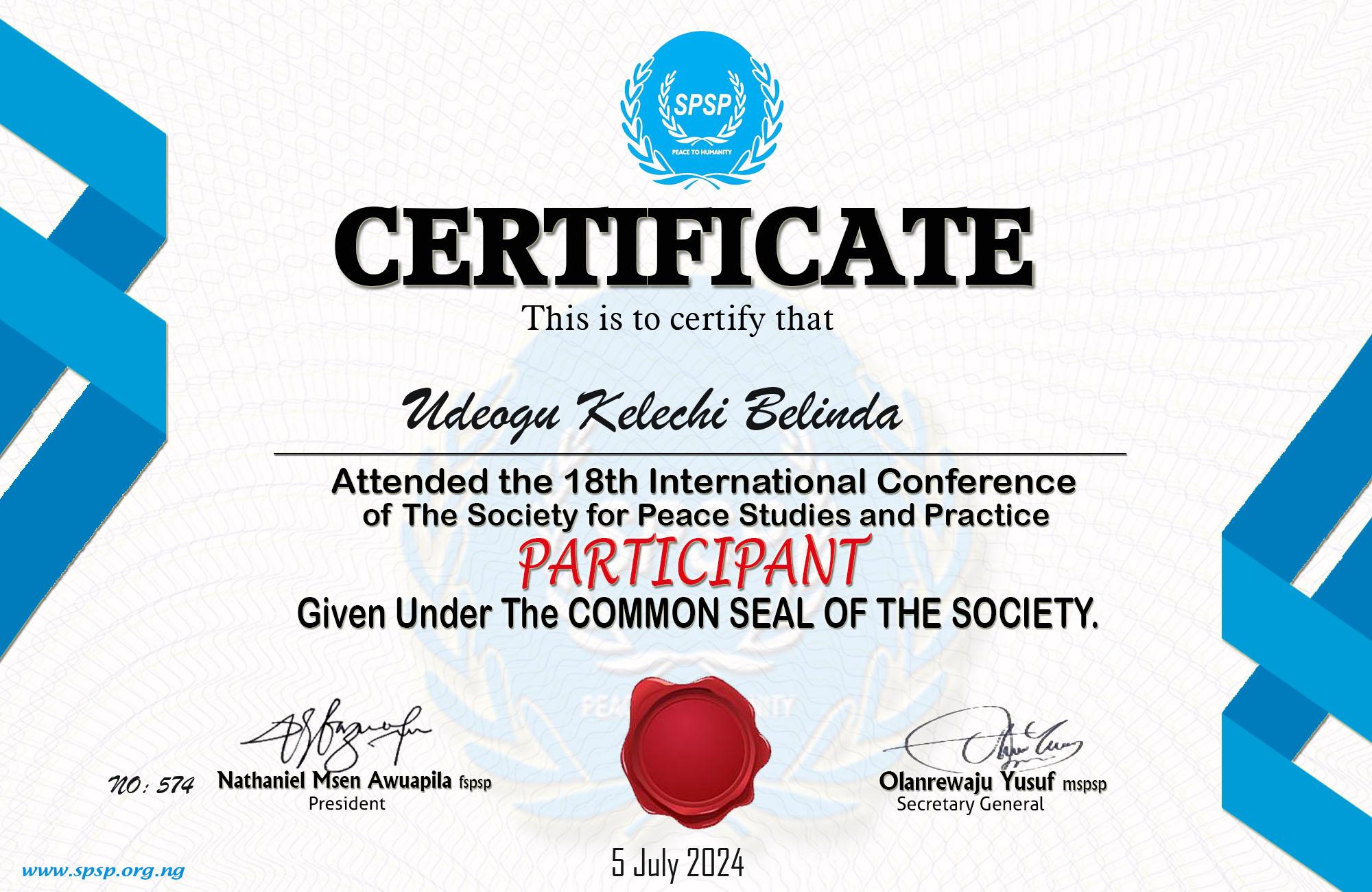 Certificate Image