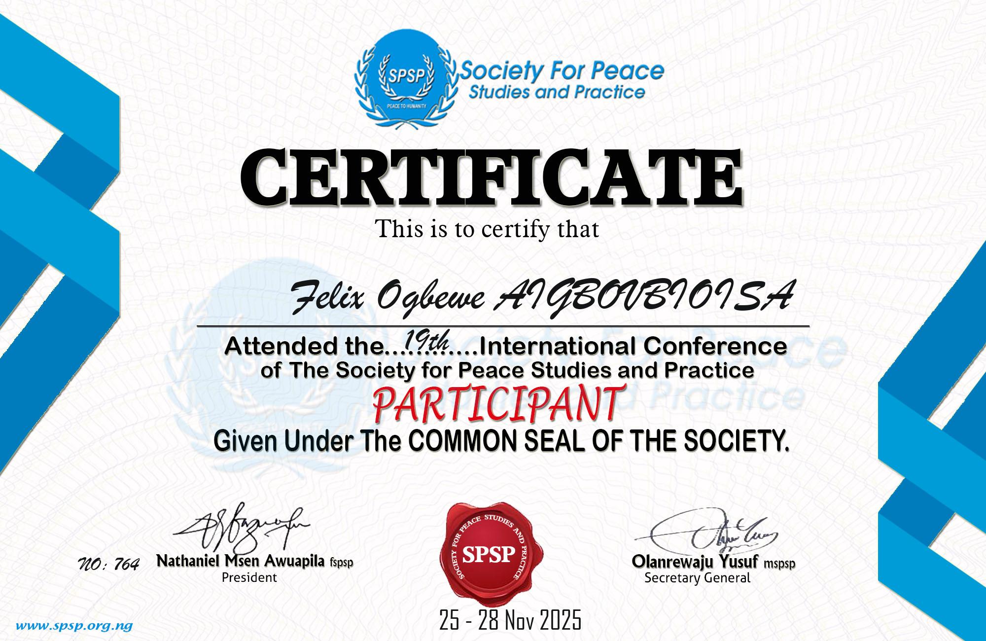 Certificate Image