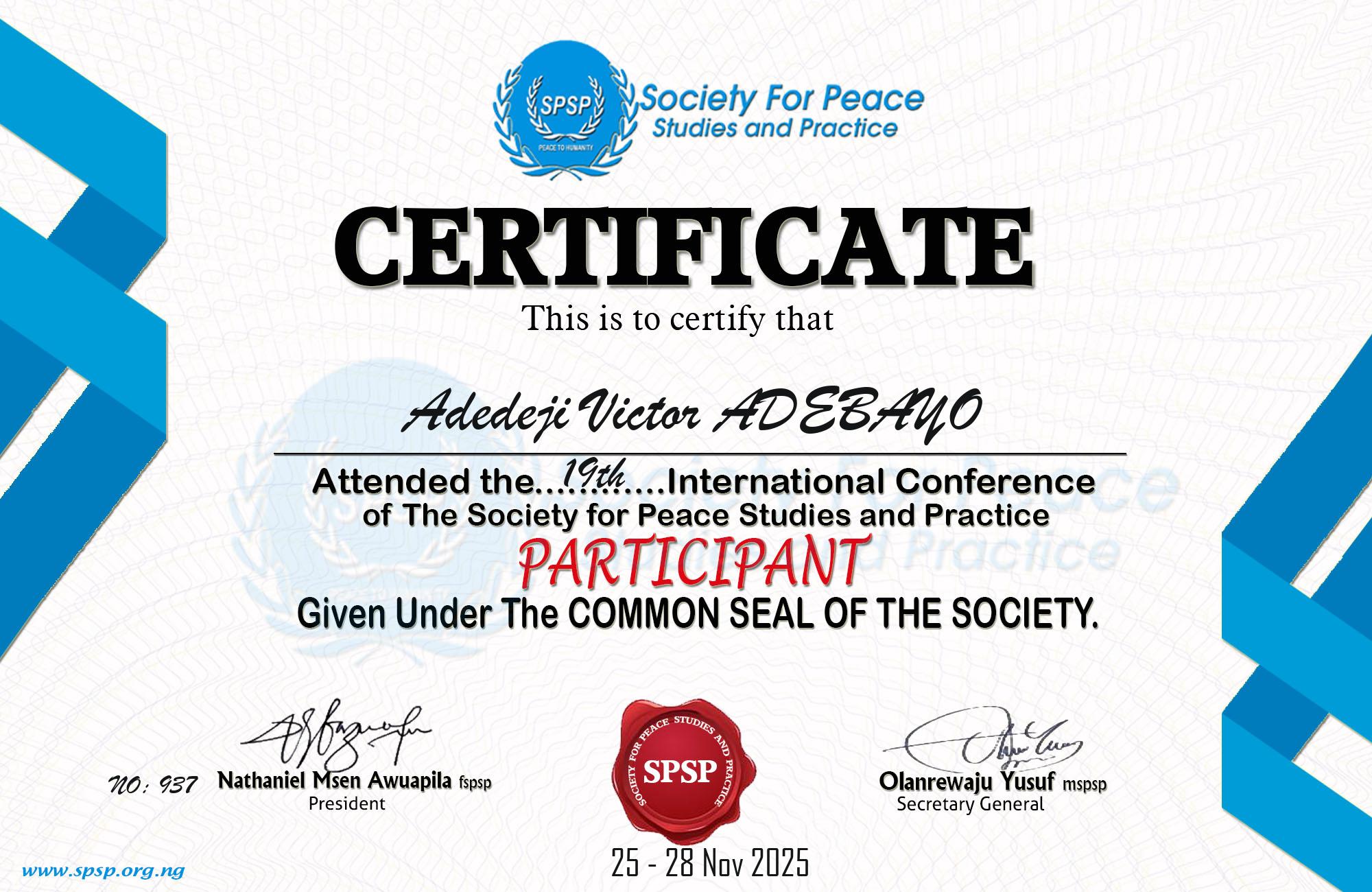 Certificate Image