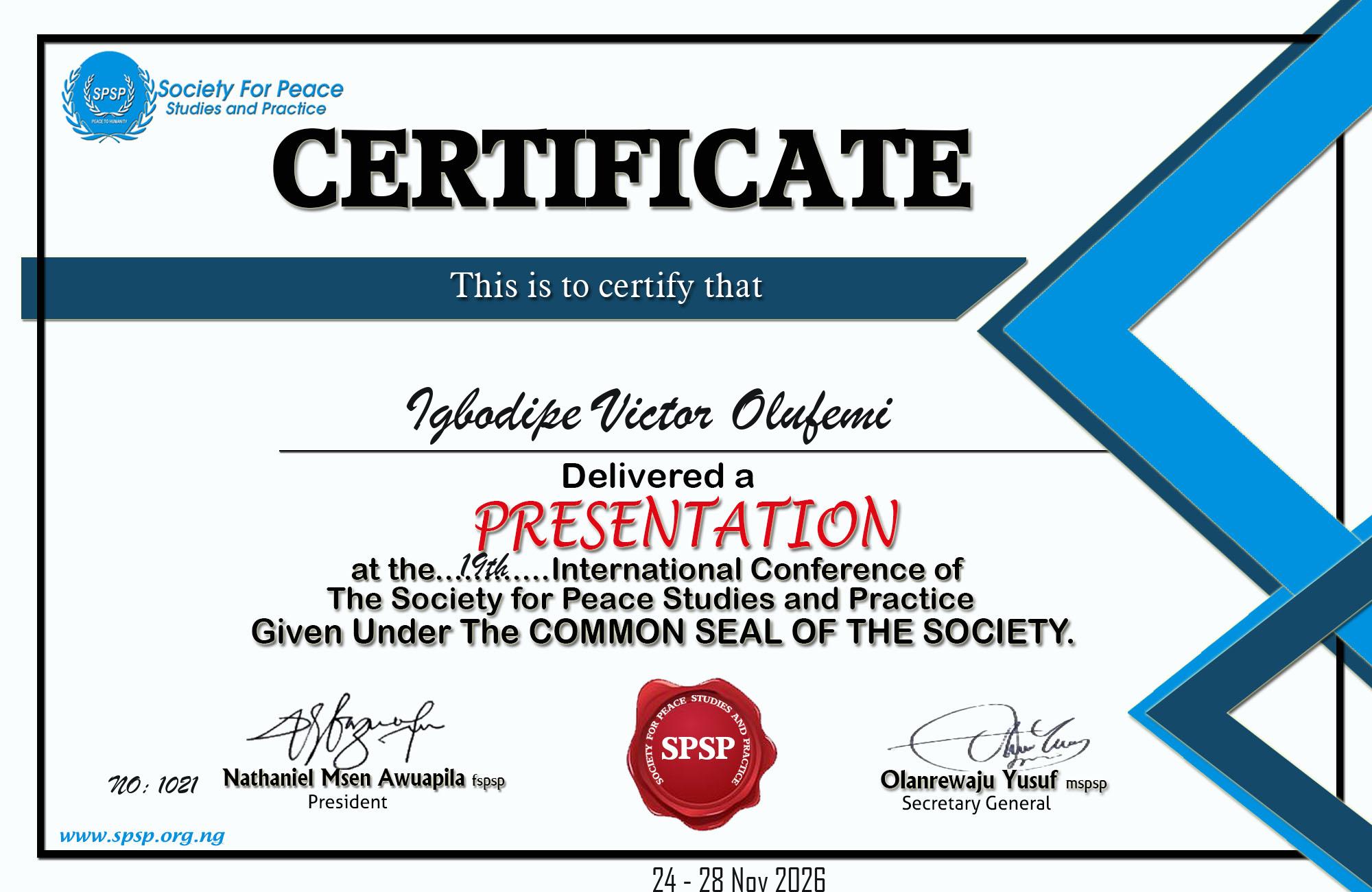 Certificate Image
